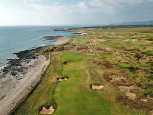 Royal Porthcawl 1st Aerial Fairway